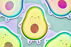 'Avocado' Die Cut Sticker