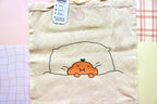 'Cosy Orange' Tote Bag