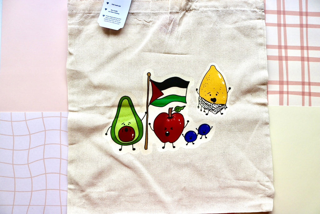 'Free Palestine' Tote Bag (Oopsie)