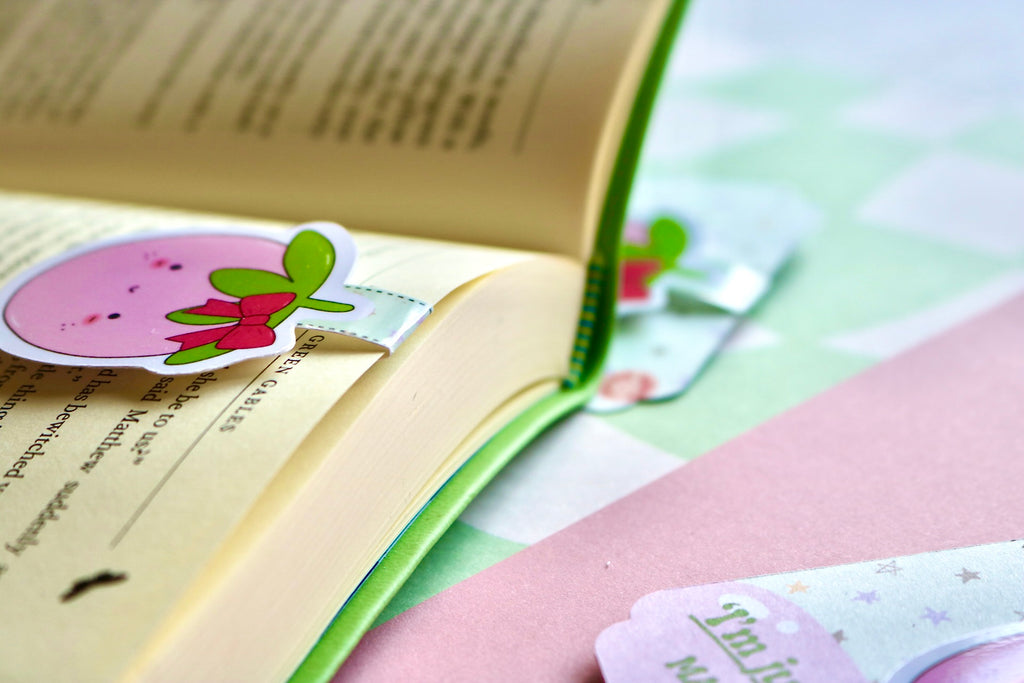 'Im Just A Strawberry' Magnetic Bookmark