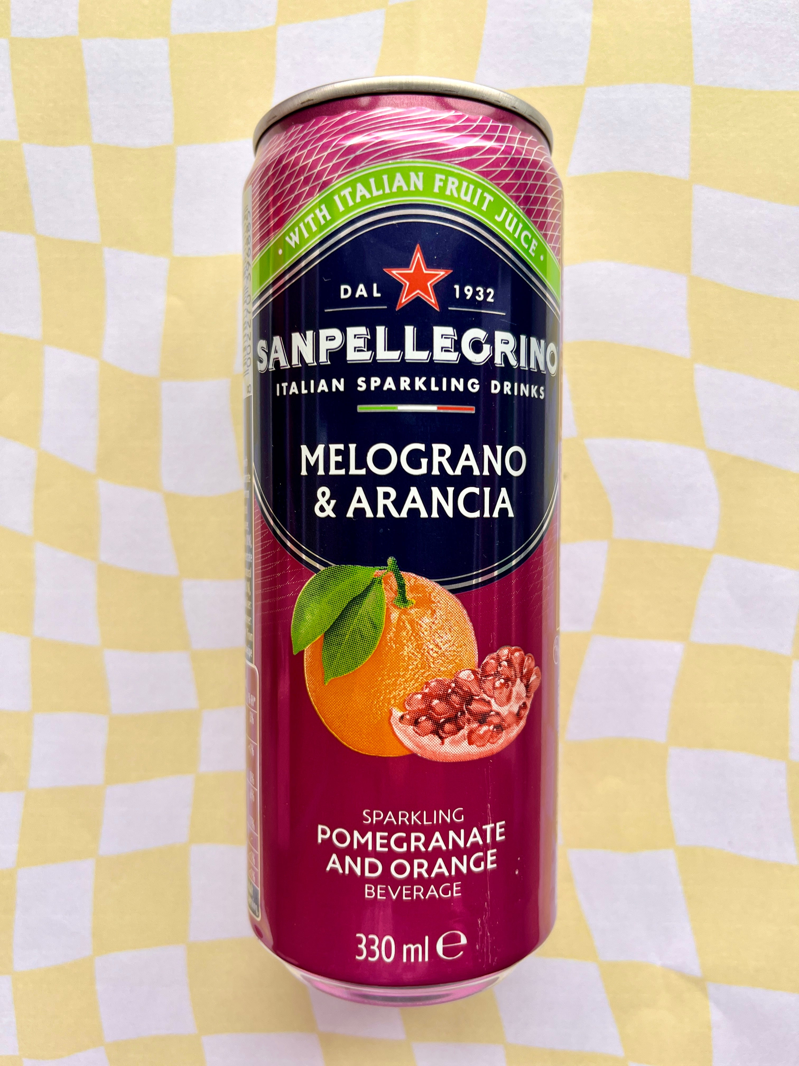 Orange/Pomegranate Soda