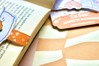'Cosy Orange' Magnetic Bookmark