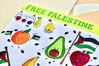 'Free Palestine' Sticker Sheet