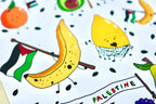 'Free Palestine' Sticker Sheet