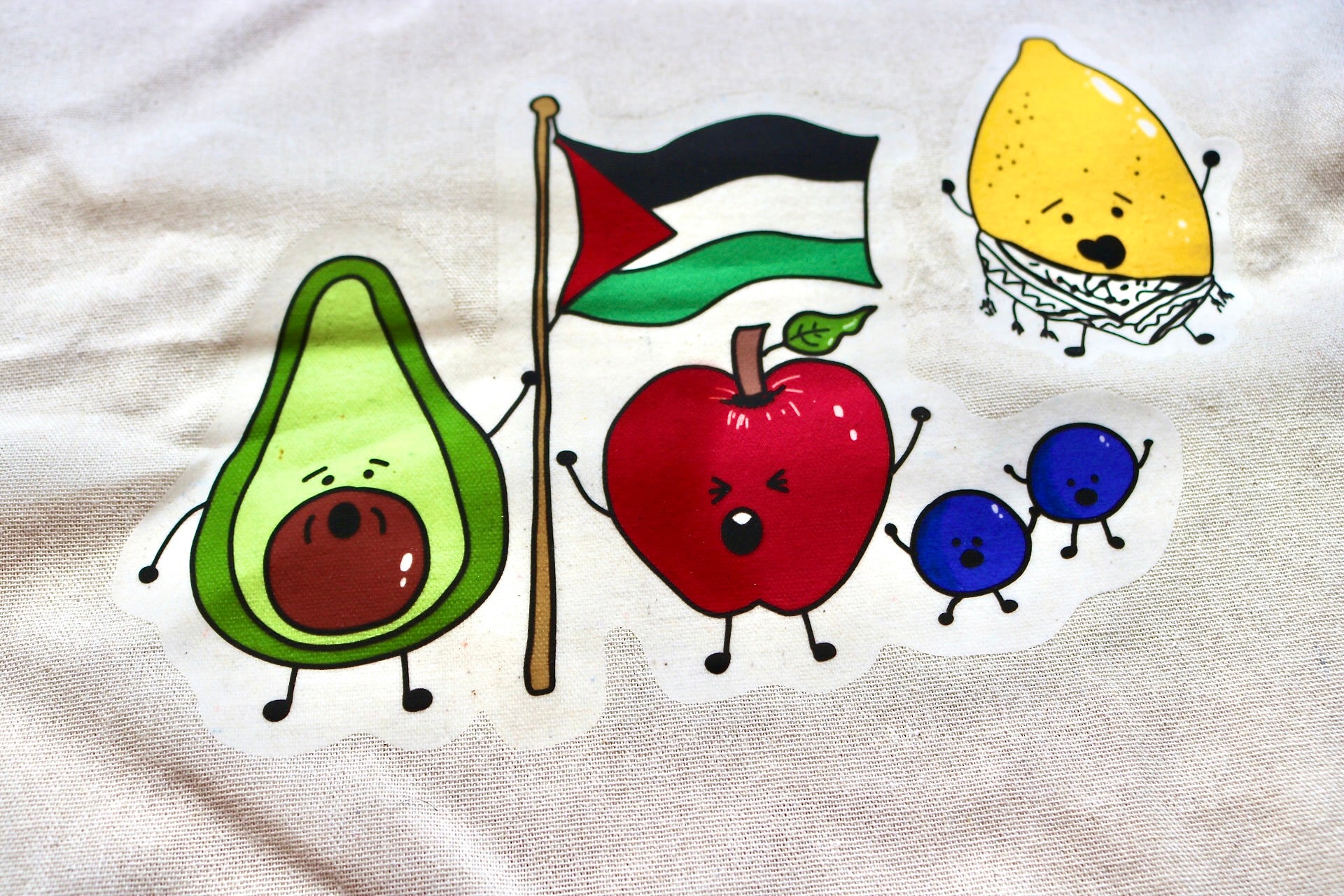 'Free Palestine' Tote Bag (Oopsie)