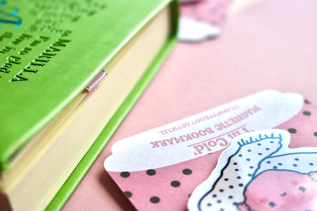'Cold Strawberry' Magnetic Bookmark