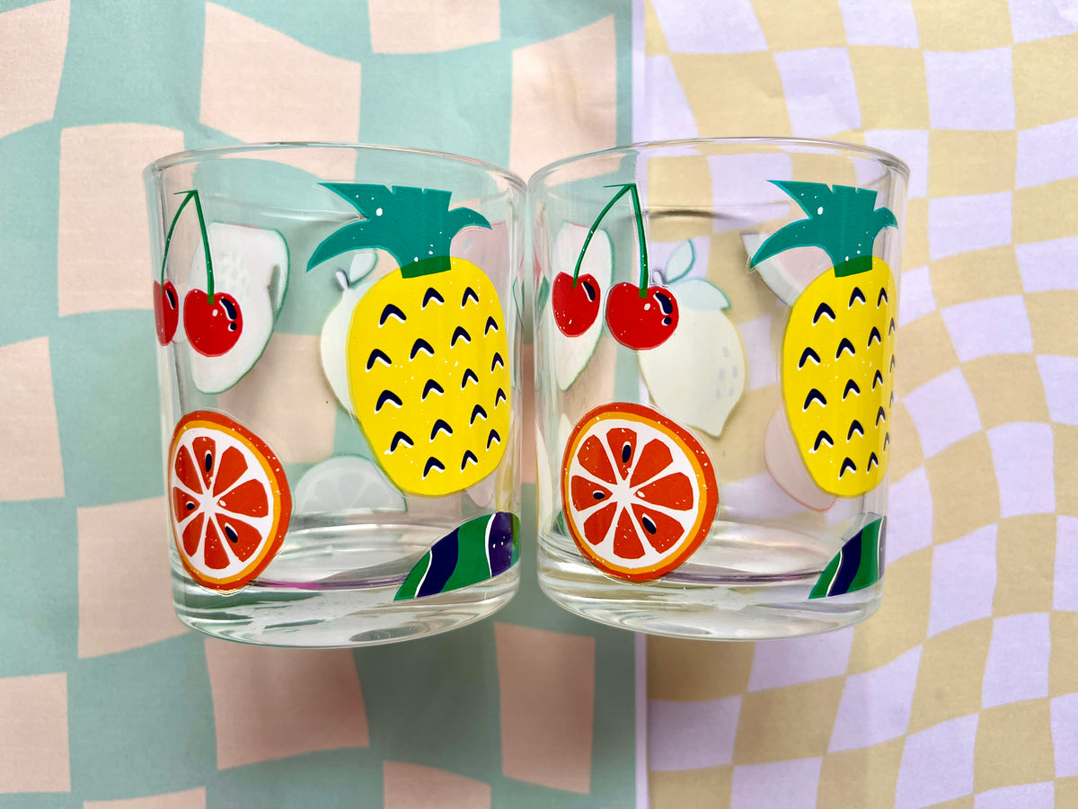 Glass Tumbler Set