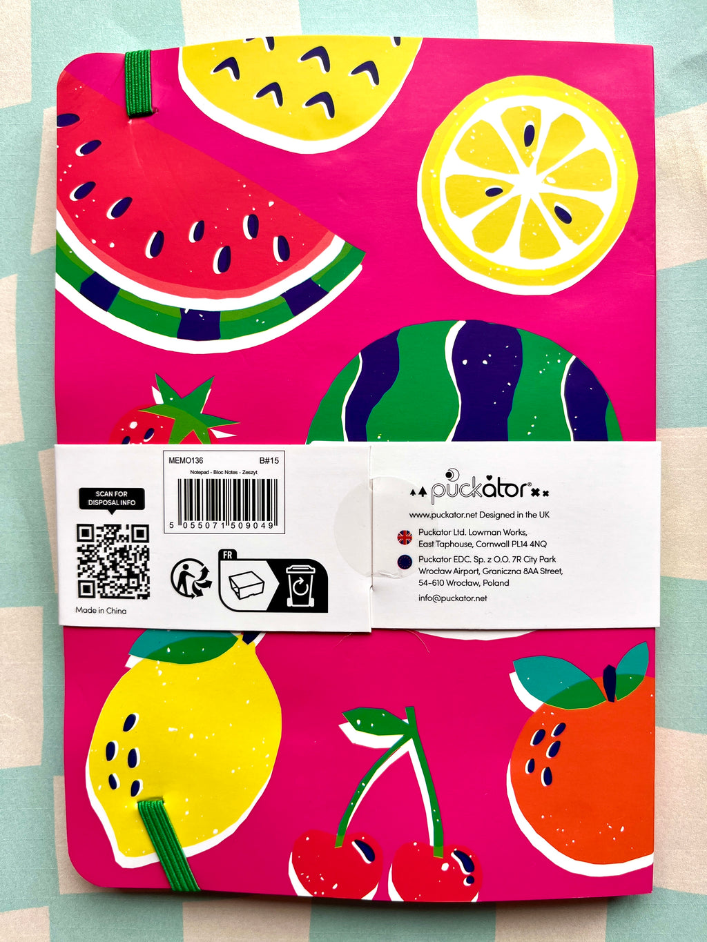 Summer Fruits Notebook
