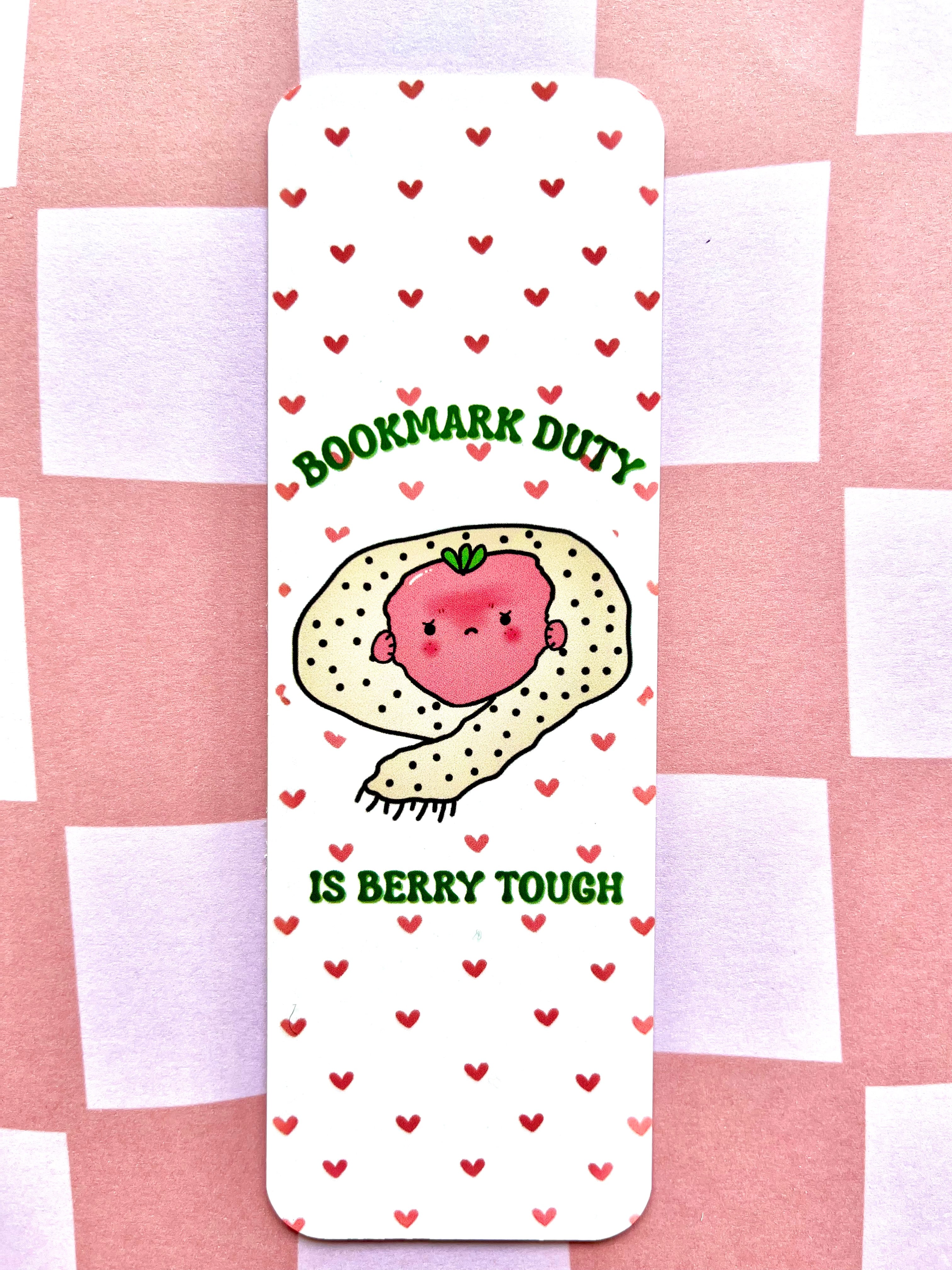 'Cold Strawberry' Bookmark