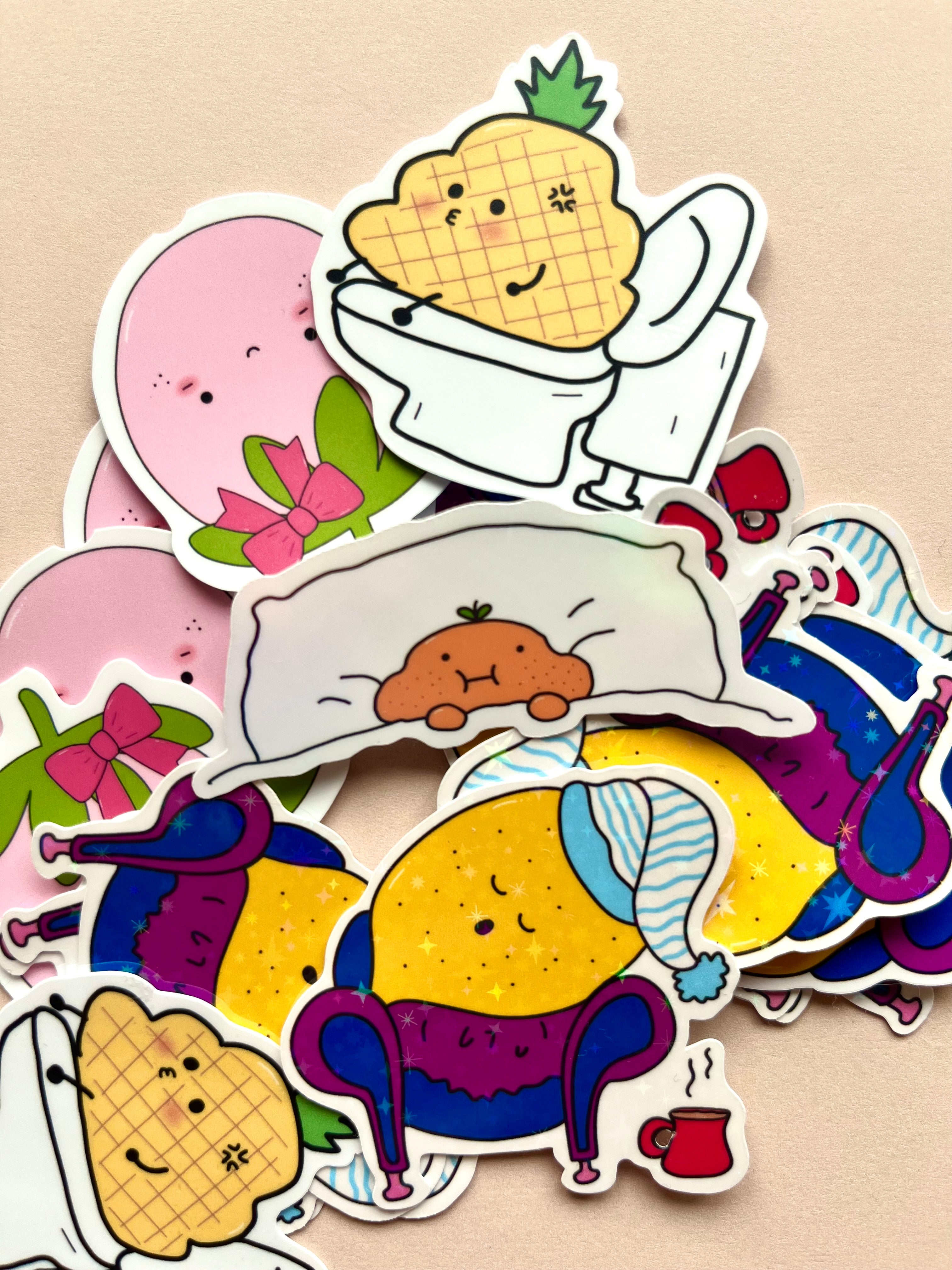 Mystery Oopsie Die cut Sticker